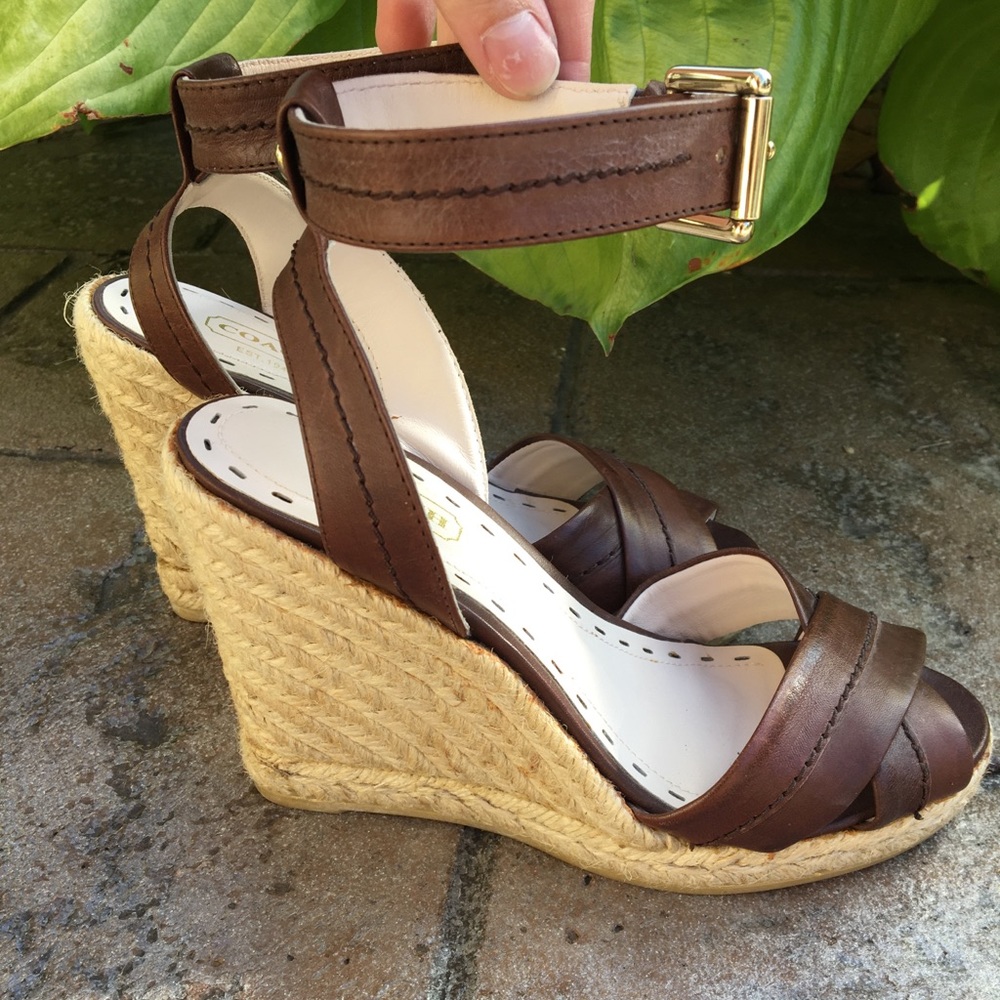 Coach Heeled Sandal - Picture 2 of 5